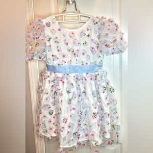 Flowery dress for kids
